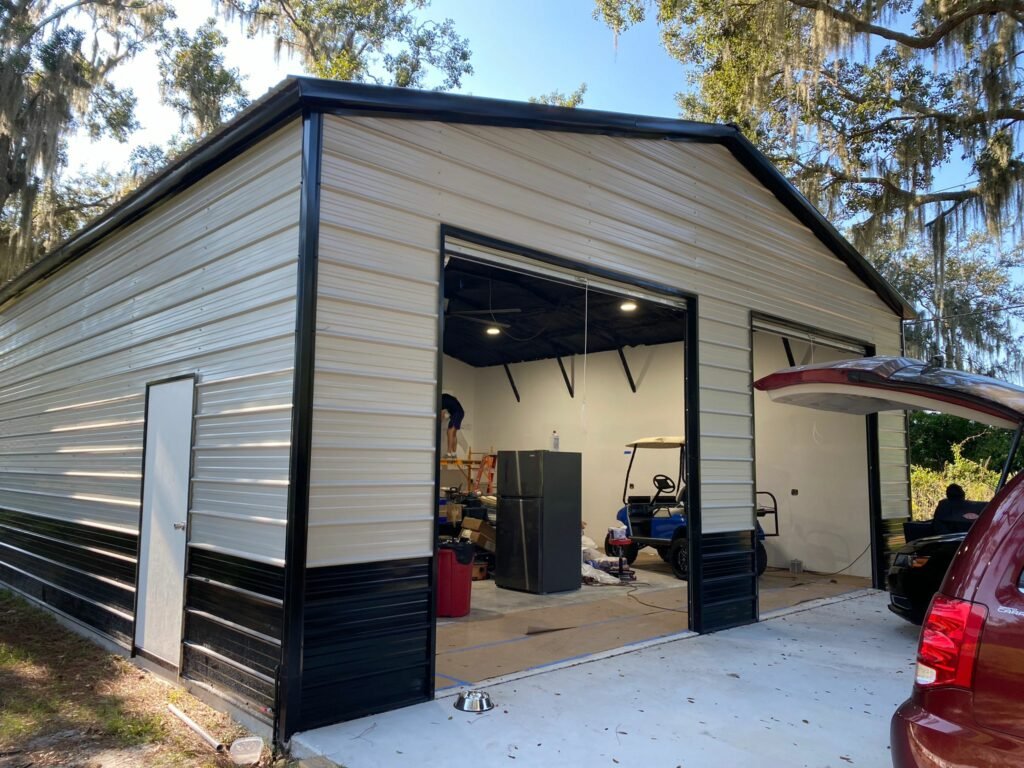 Commercial painting — Commercial building