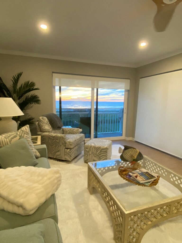 Interior painting — Living room